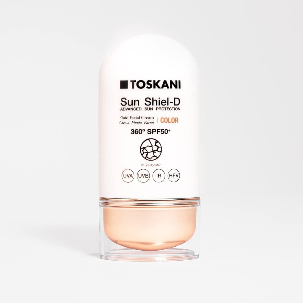 Sun Shiel-D Fluid Facial Cream Color